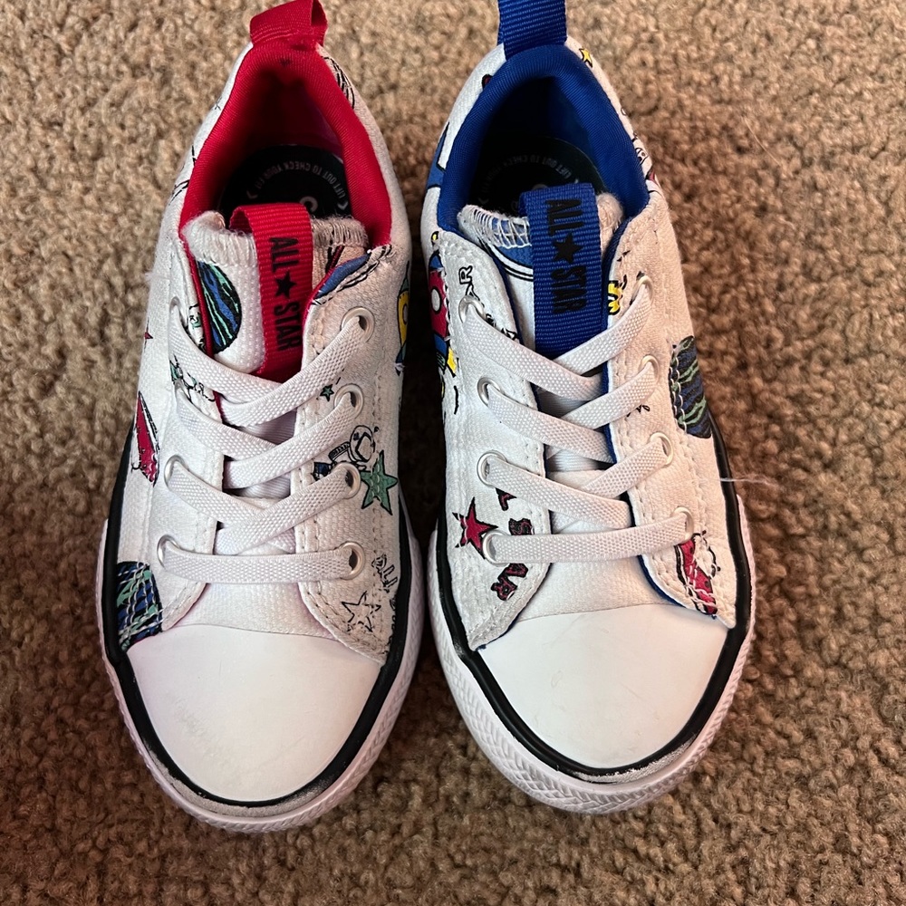 Kids Converse - Space Print - 10